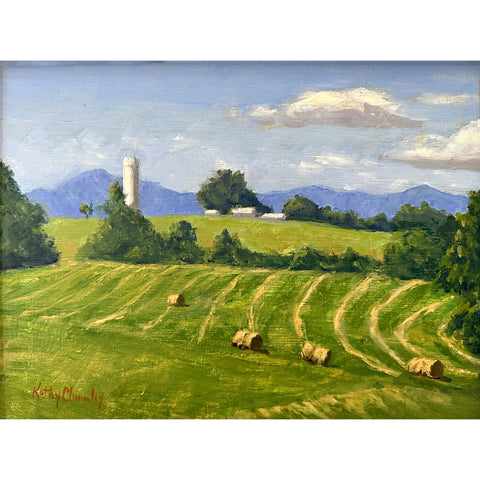 Haybales at Rose Hill Farm