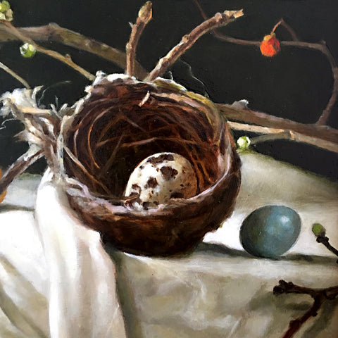Bird's Nest and Kumquat with Quail Egg